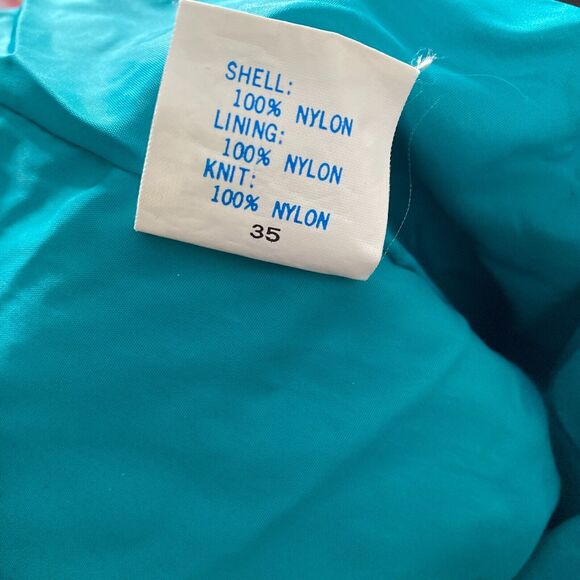 Vintage Columbia Bugaboo Jacket Mens Large Teal Red Full Zip - Picture 6 of 12